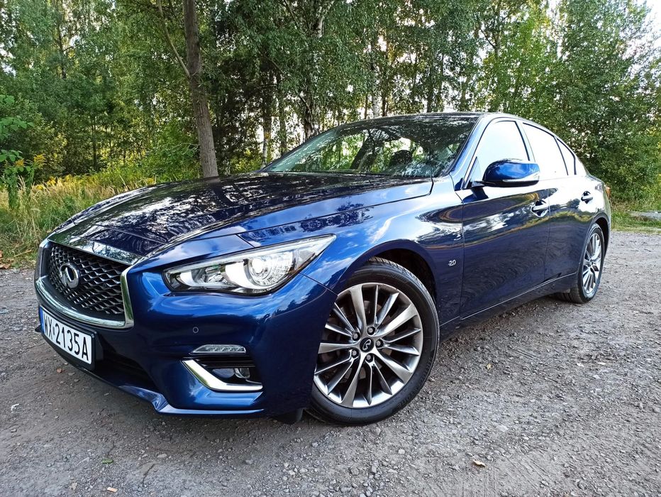 Infiniti Q50 Premium 2.0T 211KM Automat Krajowy Serwisowany Niski Przebieg FV 23%