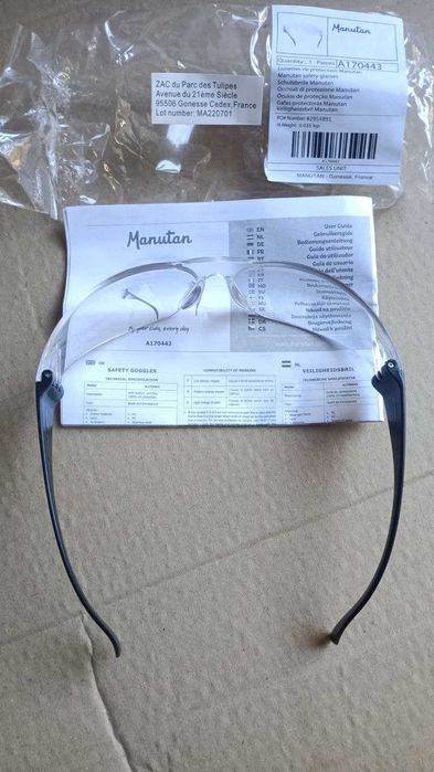 Захисні окуляри Wrap Around PW32 очки для защити