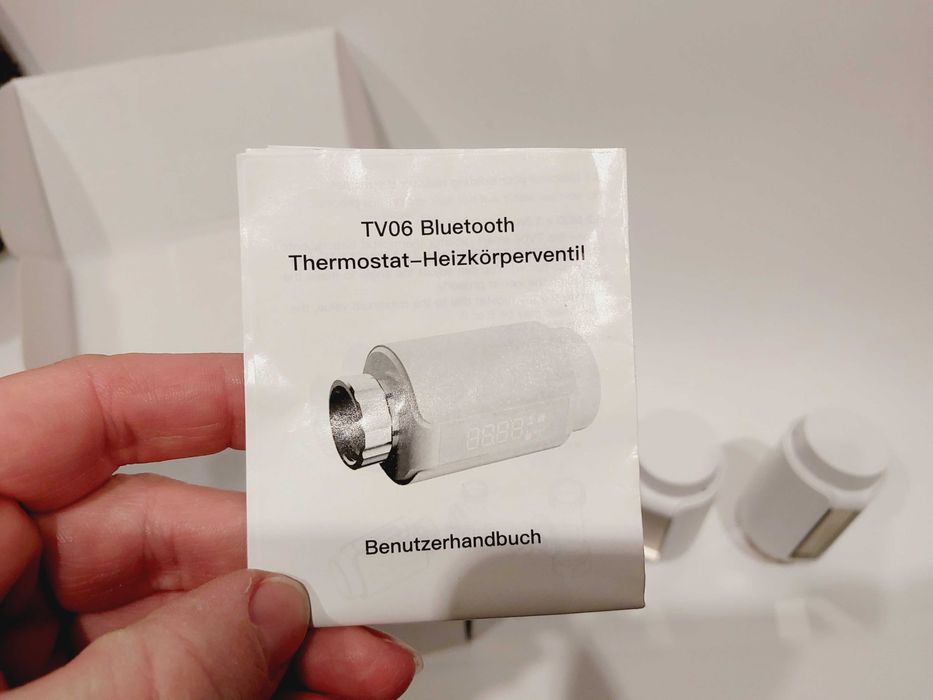 Inteligentna głowica termostatyczna Bluetooth zestaw