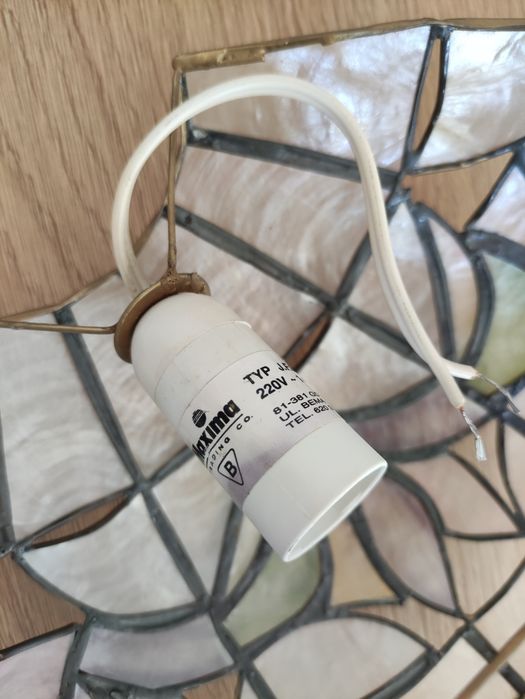 Kinkiety witrażowe WAWA Gocław