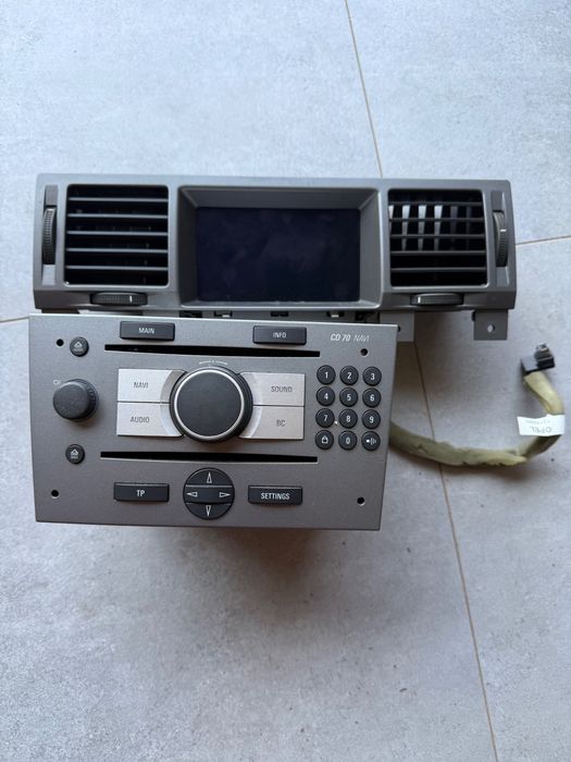 Radio cd70 opel vectra c