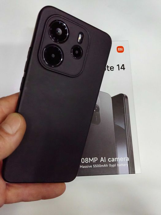 Мобільний телефон Xiaomi Redmi Note 14 6/128GB Midnight Black