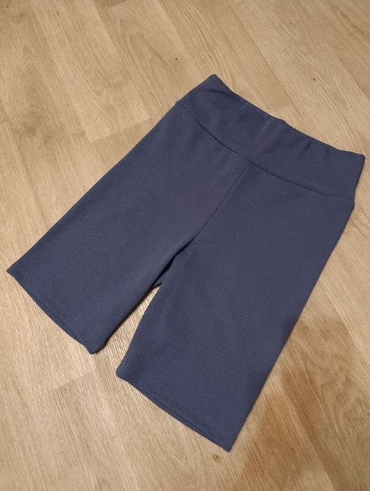 Велосипедки бесшовные черные, велосипедки  в рубчик  цвет графит