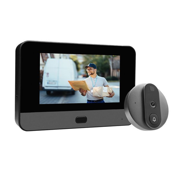 DVS-VDV165MS-T wizjer elektroniczny WiFi 2Mpx 4,3" audio aplikacja Tuya Smart