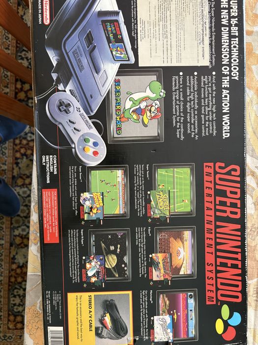 Consola Super Nintendo 16BIT
