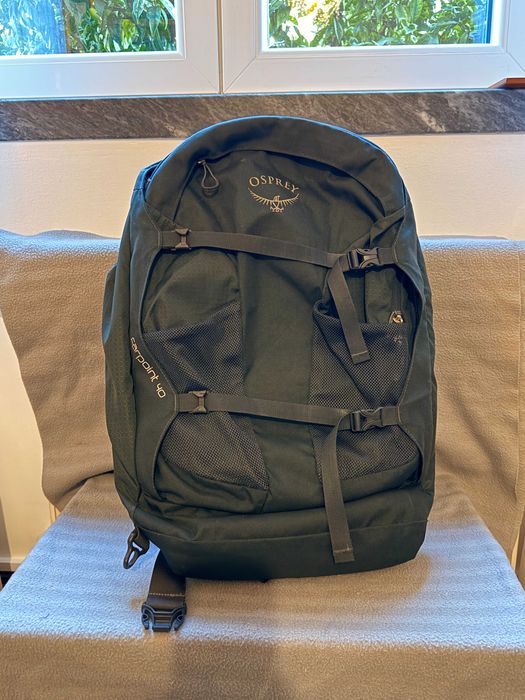 Mochila viagem OSPREY Fairview 40 - Preto - Como nova!