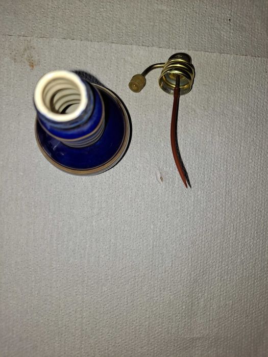 Stara, ceramiczna buteleczka/ flakon  po perfumach