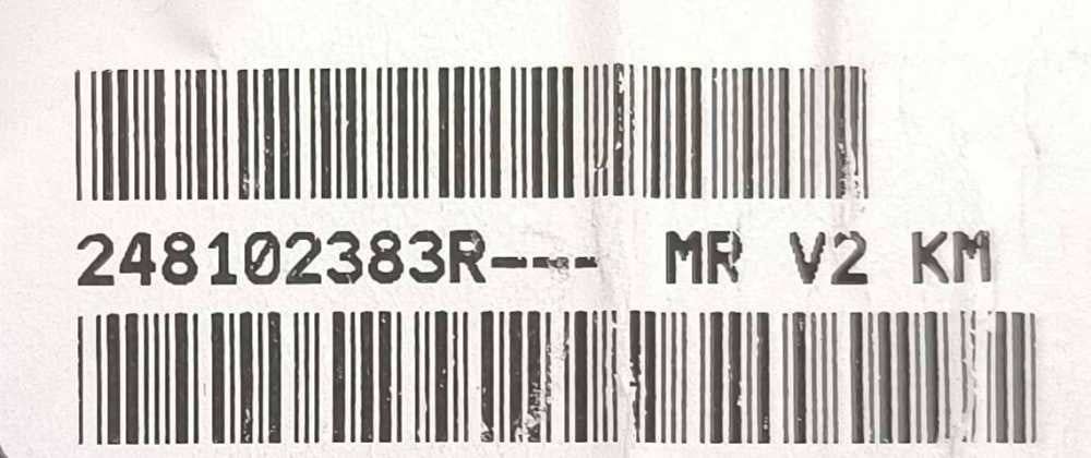Conjunto 248102383R - DACIA SANDERO II