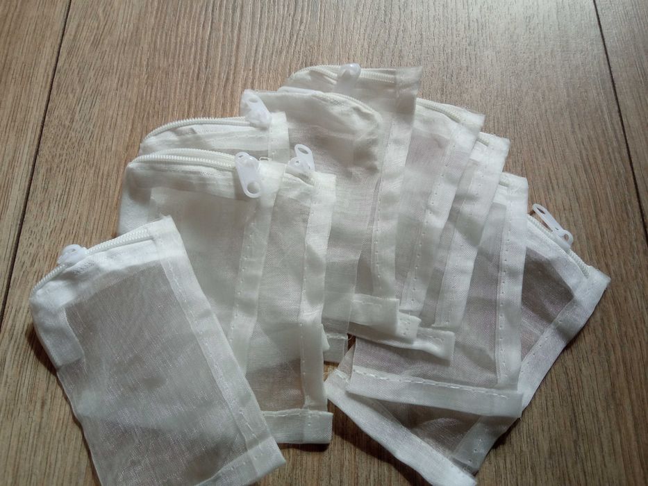 Worki na media filtracyjne z zamkiem - do akwarium