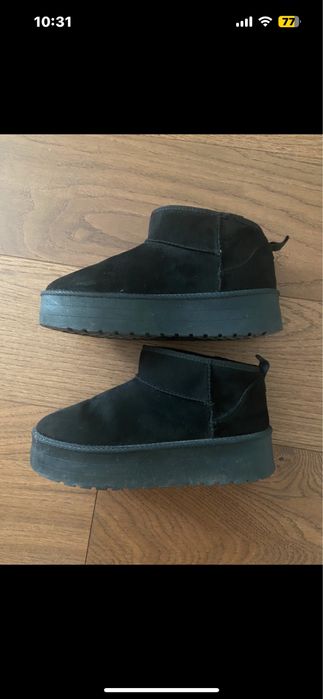 zimowe buty uggs emu śniegowce na platformie