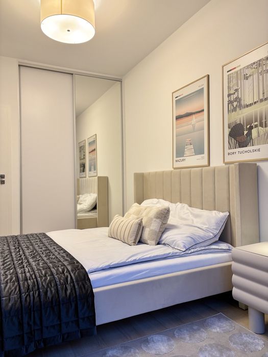 Browary Warszawskie|2-pokojowe mieszkanie | klimatyzacja | balkon|40m2