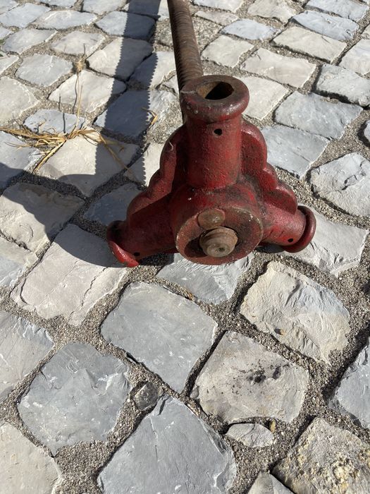 Prensa com fuso para lagar de vinho