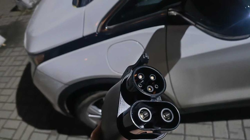 USA Адаптер CCS2 - CCS1  швидкої зарядки (ID.4, Bolt, Ford та ін)