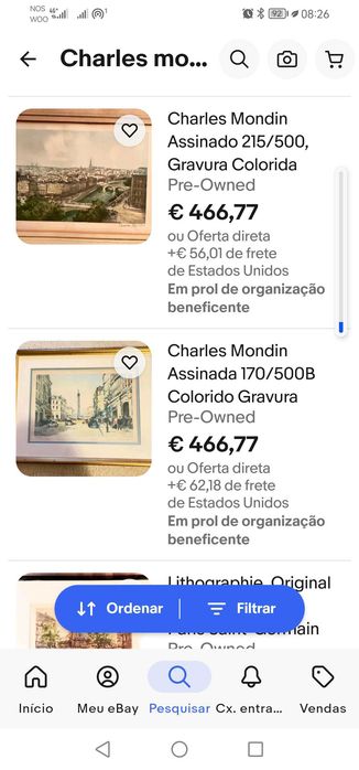Quadro antigo assinado