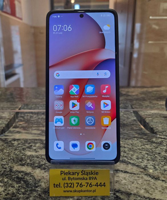 (4181/25) XIAOMI REDMI NOTE 13 PRO 5G 256GB / 8GB RAM / Etui