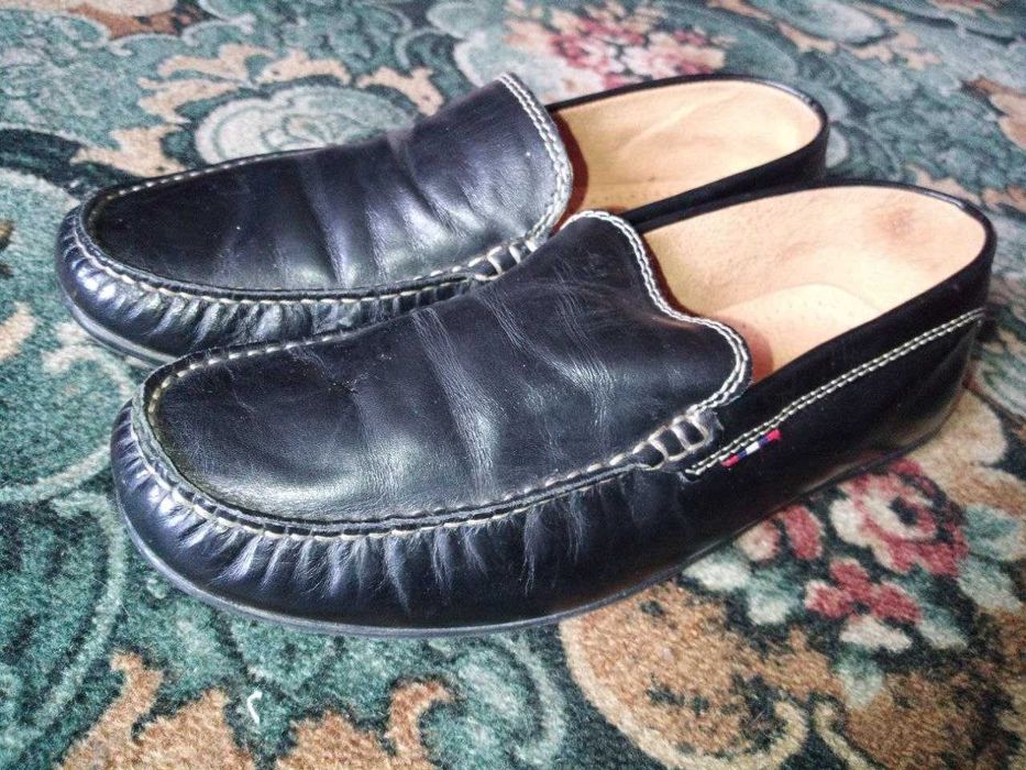 Мокасины макасины кожаные мужские, р. 40, по стельке 26 см