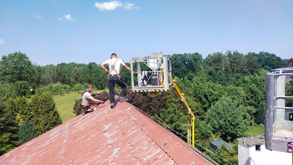 Malowanie mycie dachu