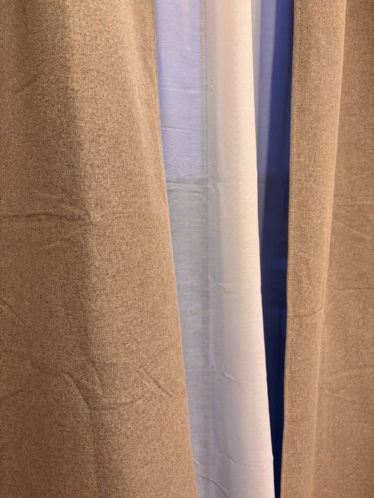 2 cortinados opacos blackout novos