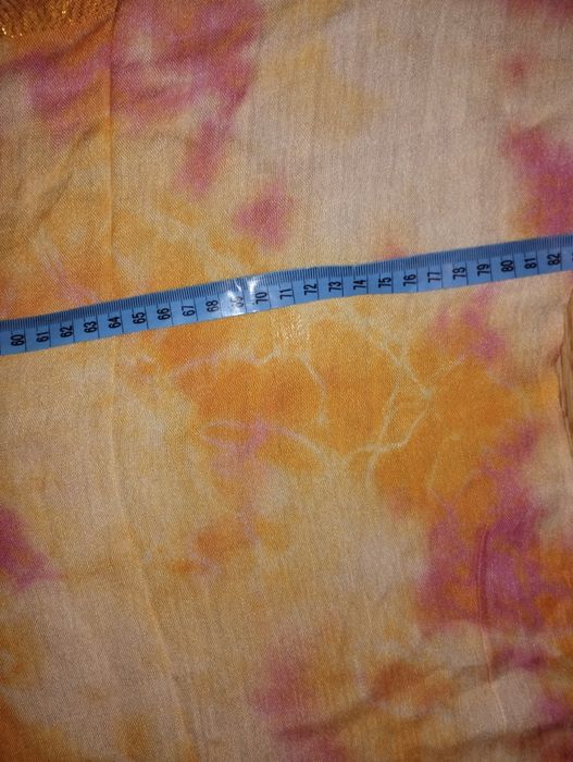 Chusta  szeroka pomarańcz