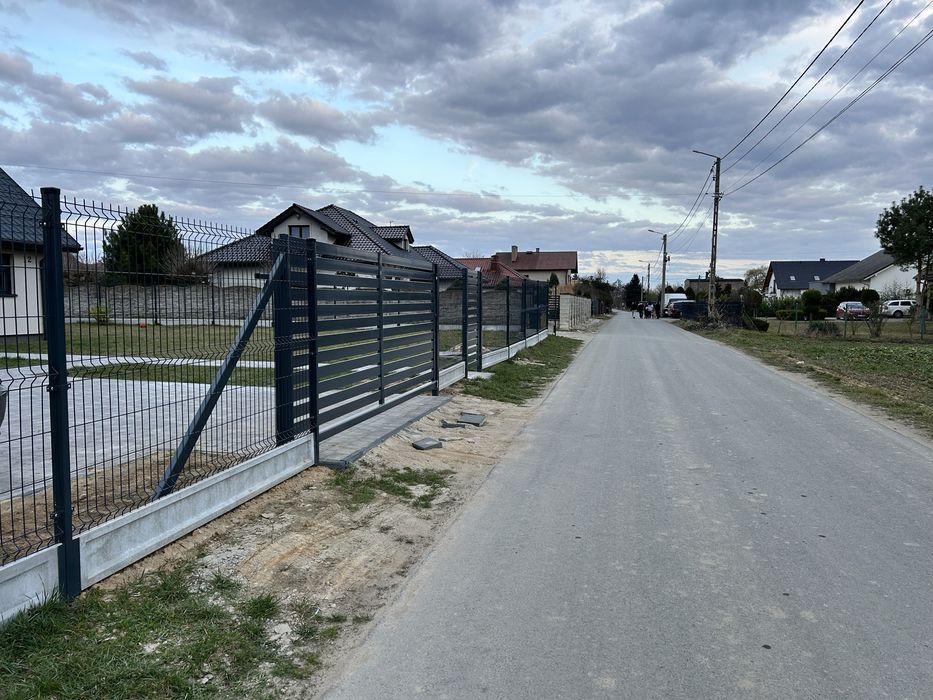 Montaż ogrodzeń oraz uslugi brukarskie