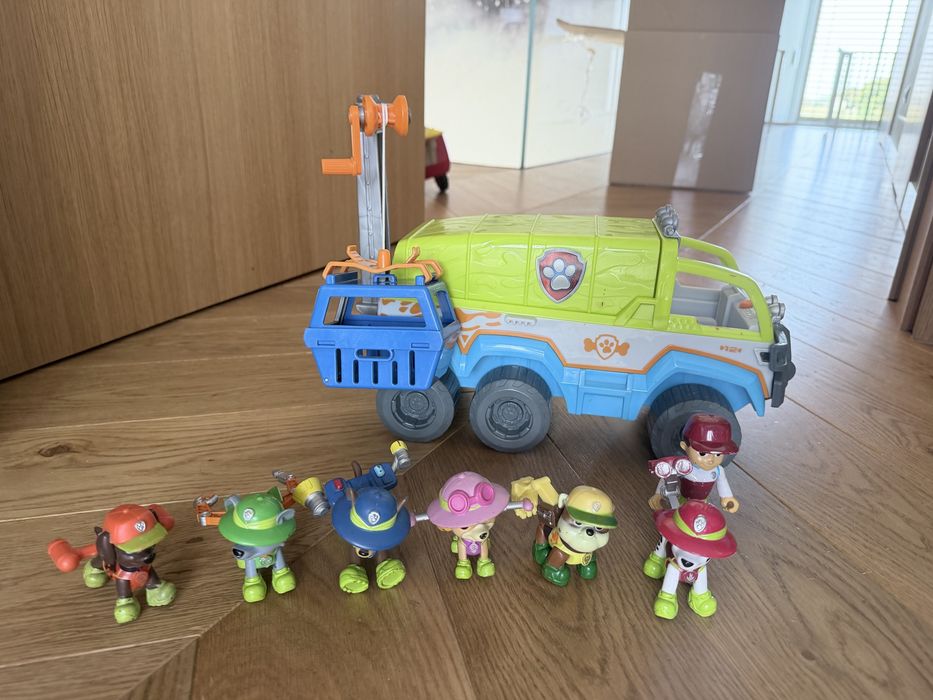 Pojazd Jungle Dżungla Psi Patrol  figurki