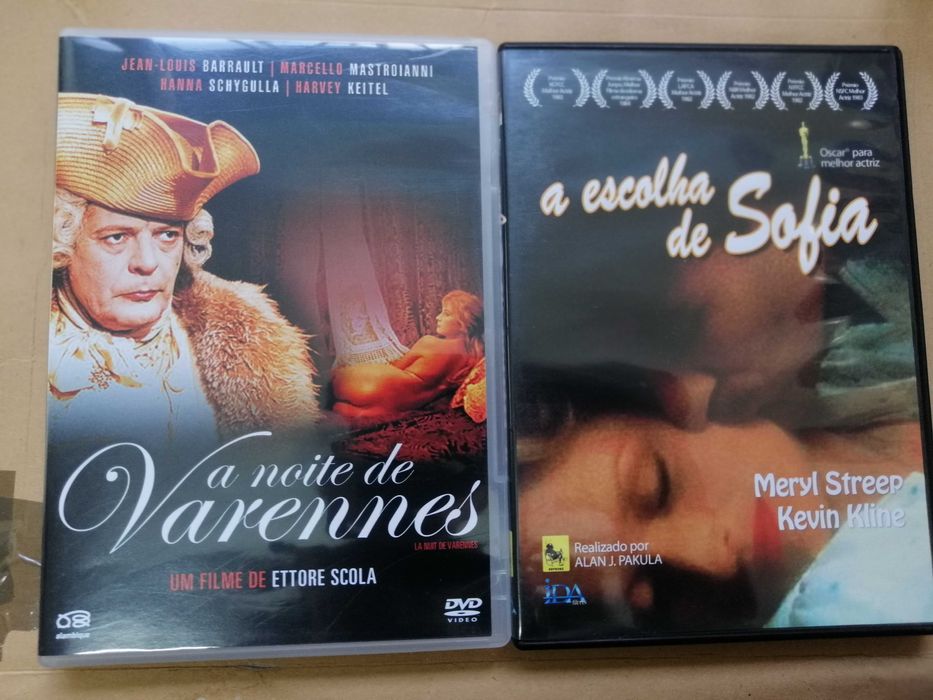 A noite Varennes Ettore Scola A escolha Sofia Meryl Streep  (VD)