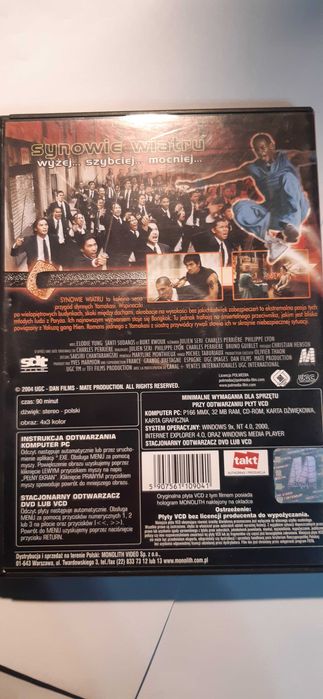 Yamakasi 2: synowie wiatru [VCD], 2 płyty