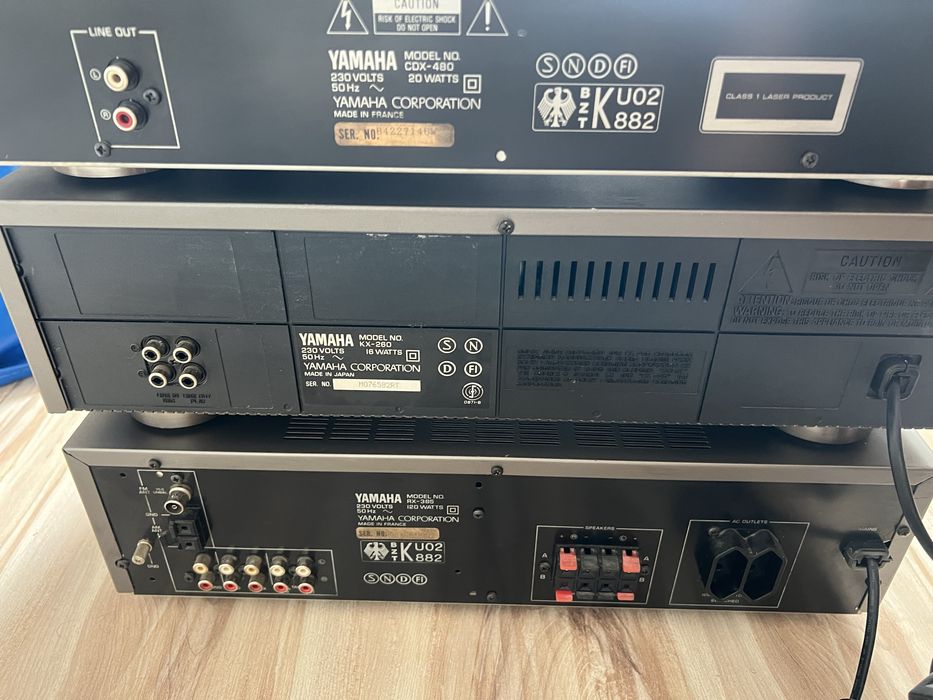 Wieża yamaha 3 element