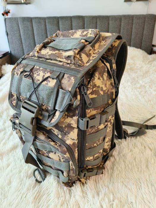 Plecak, plecak taktyczny, Moro w bardzo dobrym stanie.