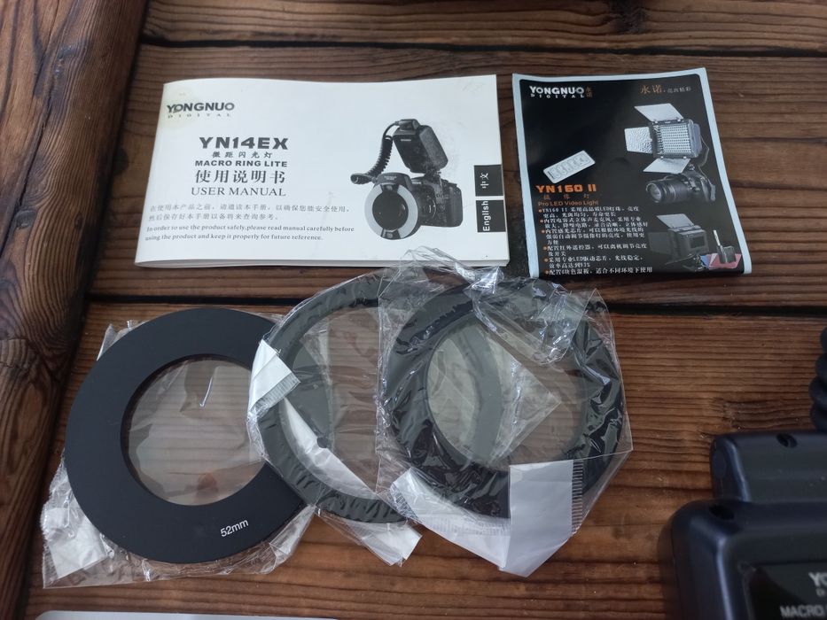YONGNUO DIGITAL MACRO RING LITE YN14EX Praktycznie nie używany, przele