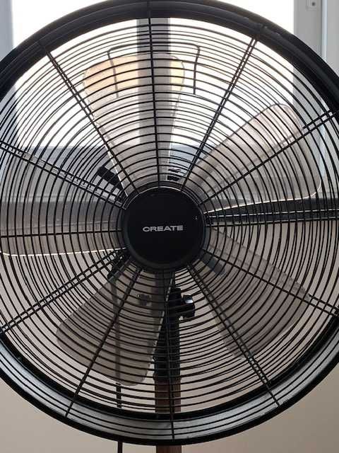 Ventoinha de pé da Create - AIR STAND WOOD