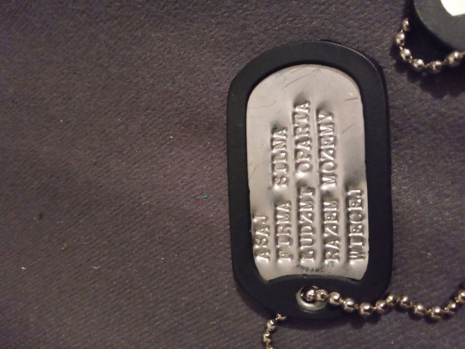 Zawieszk nieśmiertelelnik asaj