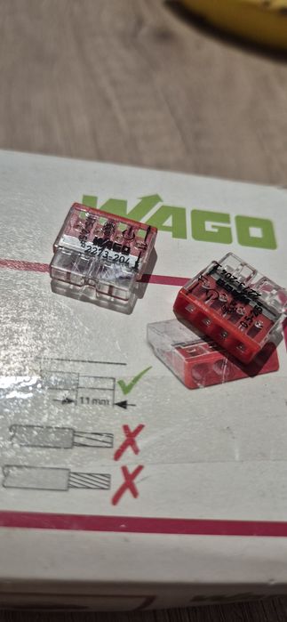 Złączki instalacyjne WAGO