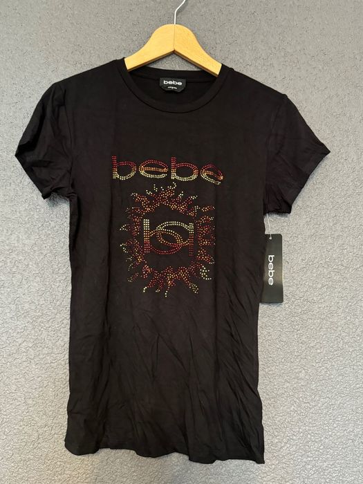 Nowa z metką bluzka T-shirt Bebe M czarna