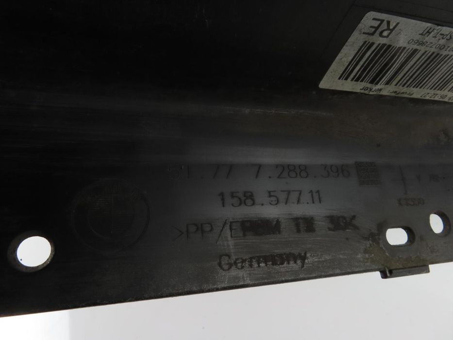 Embaladeira Bmw 1 Ref: 51777293544 / 7288396 2011 - 2025