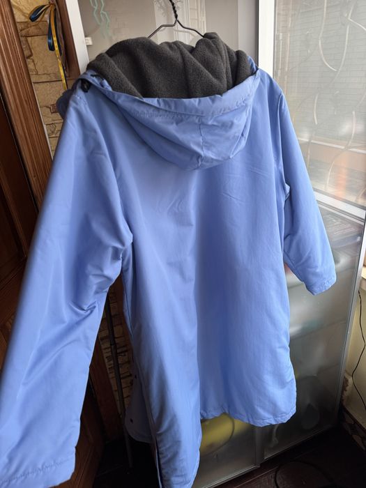 Пальто парка блакитне land's end landsend M