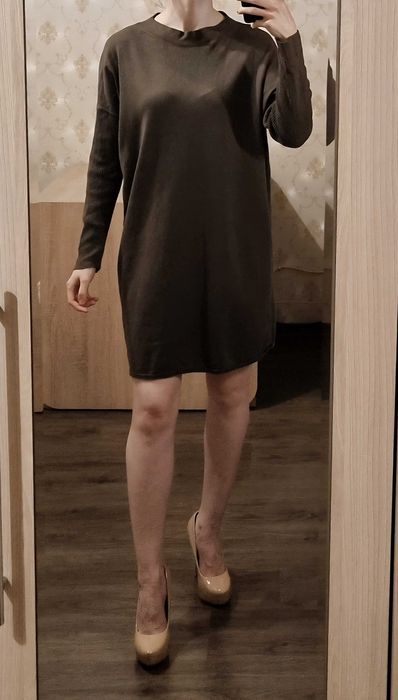 Тепла сукня-светр з довгими рукавами Esprit, розмір M-L/46-48