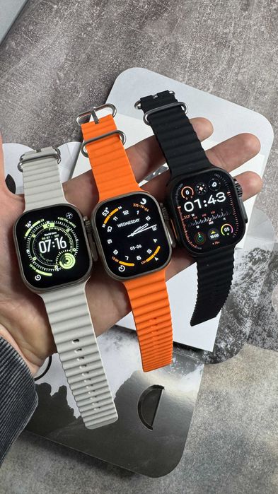 Годинник Watch Ultra 3 49mm Гарантія Смарт часы часи Гарантия Smart