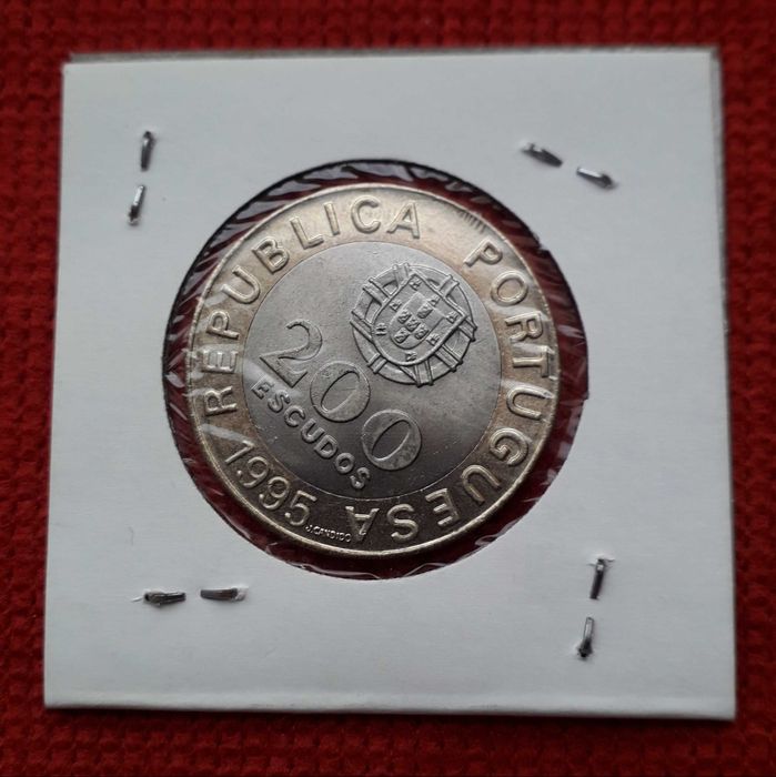 Moedas 200 Escudos Comemorativas 1994, 1995, 1996, 1998  - Soberbas !!!
