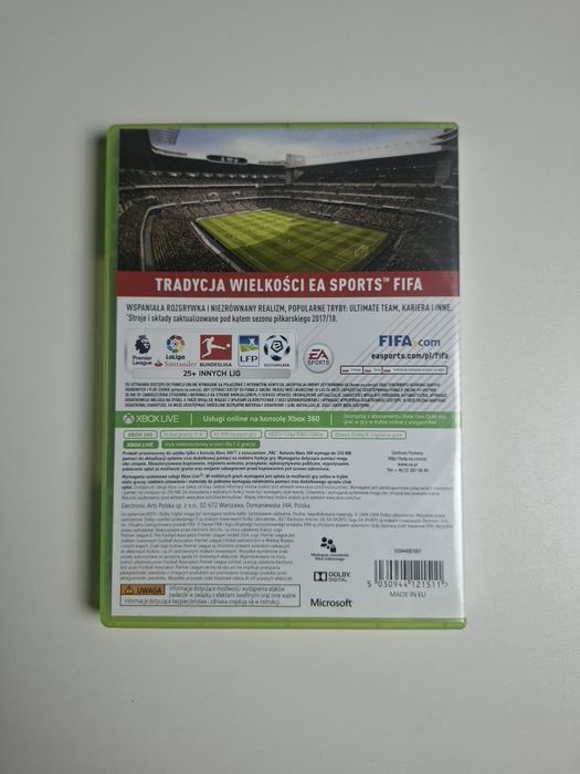 FIFA 18 - Xbox 360