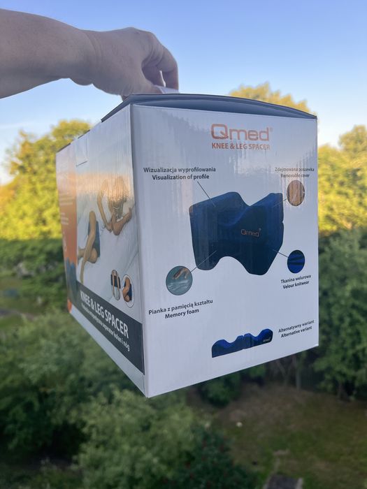 Подушка ортопедическая QMED Knee & Leg Spacer раскладная для колен и ног