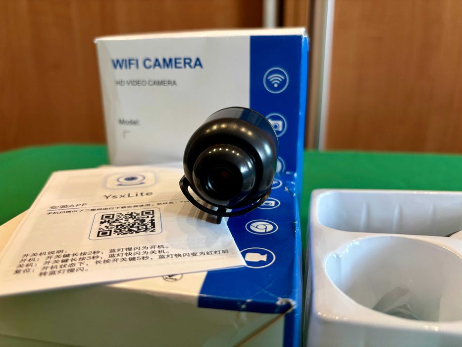 WiFi міні-камера 1080P • Компактна • Новий комплект