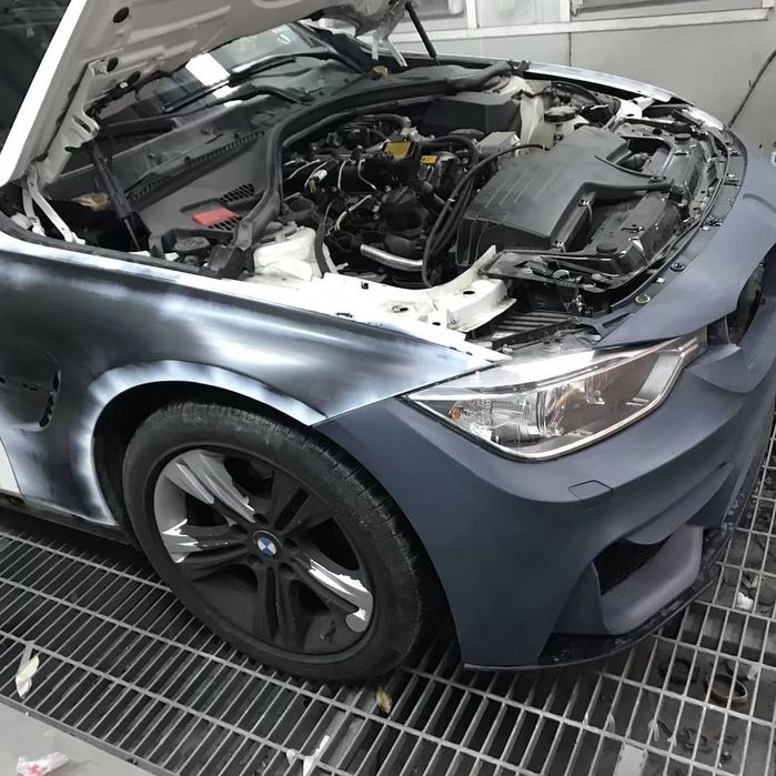 Комплект обвес М3 лук BMW F30 Ф30 M3 GTS бампер крыло капот стиль М3