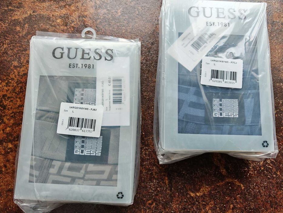 Оригинальные Боксеры, муж. GUESS компл.3 шт. (размер L)