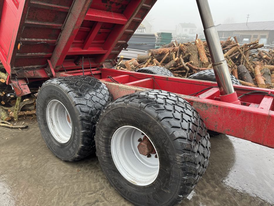 Przyczepa rolnicza BAASTRUP 16 TON - Tandem 18 ton