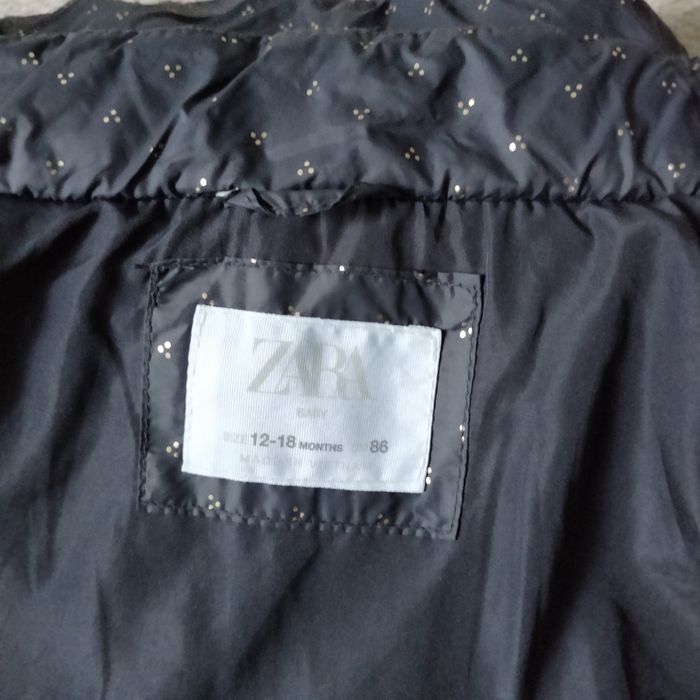 Zara kurtka zimowa 12-18mcy r86 ocieplana dziecięca dziewczęca