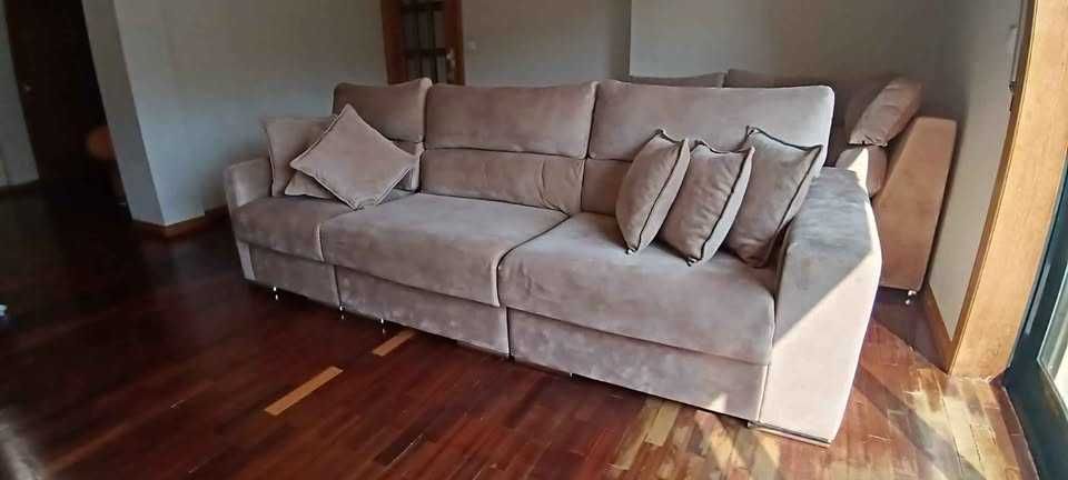 Sofa de canto 5 módulos