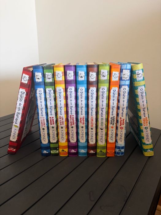 O Diário de um Banana – 11 livros – Jeff Kinney – Muito bom estado