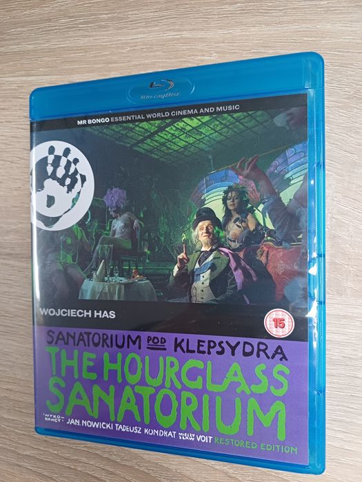 Sanatorium pod Klepsydrą - blu-ray - wydanie brytyjskie - język polski