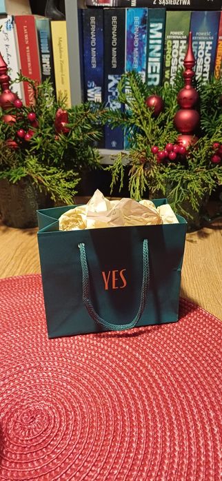 Wisiorek na pozłacanym łańcuszku Yes